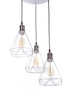 LAMPA WISZĄCA INDUSTRIALNA LOFT BIAŁA COBI W3