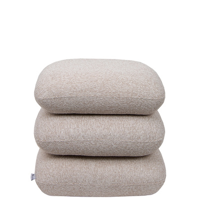Pufa STONES beżowa