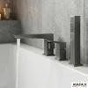 Bateria wannowa 3-otworowa, gun metal