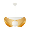 Lampa wisząca ENZO 40 cm - biało złota
