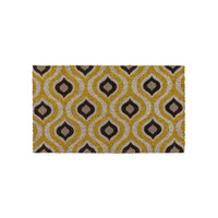 Wycieraczka Ikat Ochre and Natural Coir 400 x 700 mm