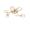 Aherne 3 Ceiling Lamp Antique Brass