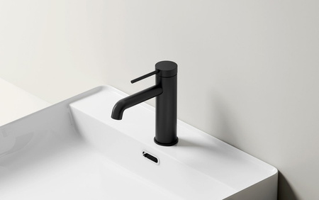 KAJA bateria umywalkowa, czarny mat