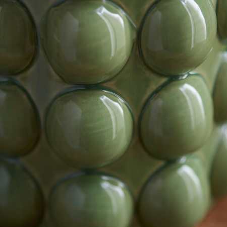 Bobble Table Lamp Base Olive Green Glaze