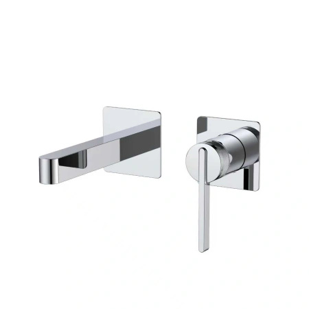 Bateria umywalkowa podtynkowa, chrom