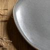 Pebble Glaze Dinner Plate Dove Grey (4pk)
