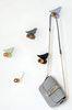 Zestaw 2 wieszaków BIRD szary