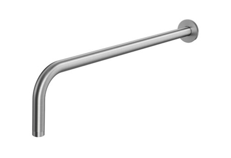 AXEL BRUSHED NICKEL Ramię ścienne do deszczownicy okrągłe - 44 cm