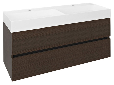 ODETTA szafka umywalkowa 118x50x43,5cm, sosna rustykalna