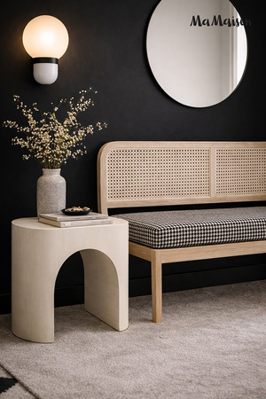 MaMaison stolik ICARO 71 beżowy / drewno