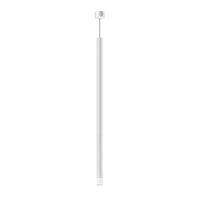 PUCCINI lampa wisząca LED, 8W, 900x40mm, biały