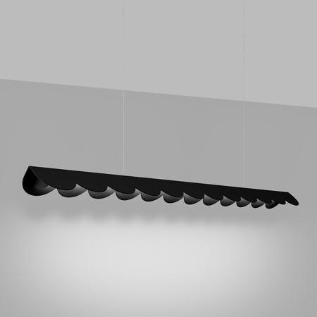 Lampa wisząca BISCUIT czarna LED 4000K
