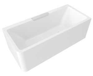 CASCATA R MONOLITH wanna prostokątna 180x80x60, kaskada ze stali nierdzewnej