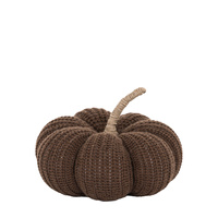 Autumn Knitted Pumpkin Brown 170x80mm