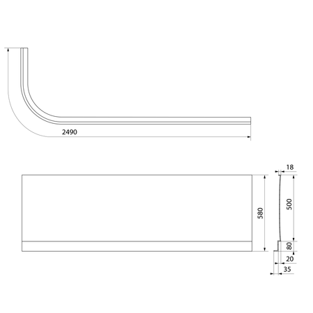 VIVA R 185 obudowa czołowa