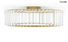 MOOSEE lampa sufitowa / plafon CROWN 50 złota