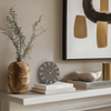Mulberry Mantel Clock Espresso 6in