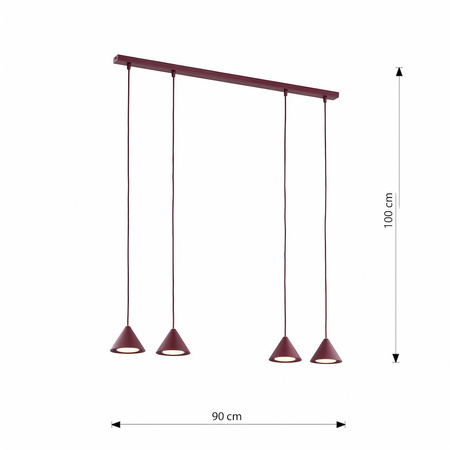 ELIT 4 BURGUNDY