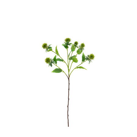 Faux Stem Thistle Green 790mm (12pk)