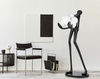 MOOSEE lampa podłogowa HUMAN PREMIUM 180  - włókno szklane, szkło