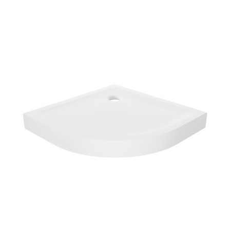 Brodzik MILD akrylowy półokrągy R55 90x90x11,5 biały