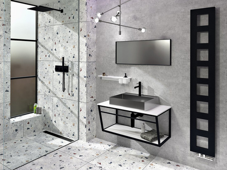 SKA Blat Rockstone 756x463mm, biały mat