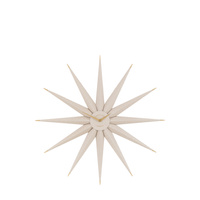 North Star Wall Clock Light Grey 80cm
