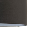Cylinder Lamp Shade Black 500mm