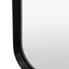 Holworth Leaner Mirror Black 700x35x1700