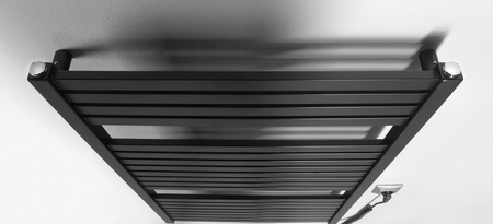 TONDI-E grzejnik elektryczny 600x970 mm, 400 W, czarny mat