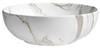 RONDANE umywalka ceramiczna nablatowa średnica 41cm, bianco carrara