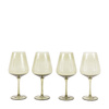 Wine Glass Smokey Green (4pk) 94x94x210mm