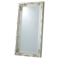 Rzeźbione lustro Louis Leaner, kremowe, 1755 x 895 mm