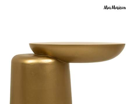 MaMaison stolik ELIAS 41 złoty / drewno