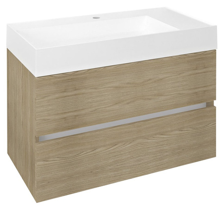 ODETTA szafka umywalkowa 82x50x43,5cm, wiąz Bardini