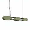 Lampa wisząca CHAIN 91 zielona oliwka LED 4000K