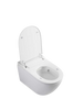 Inteligentna miska WC z deską owalna biały połysk OAZA SMART U001