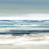 Obraz w ramie „Along the Coastline” – niebieski, 122 × 3 × 52 cm