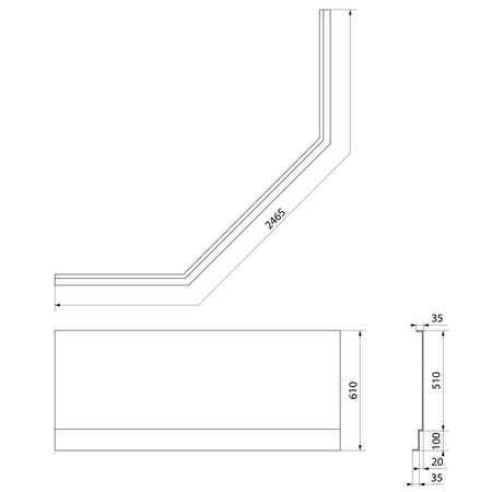 FLOSS obudowa czołowa, biała