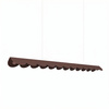 Lampa wisząca BISCUIT 130 brązowa LED 4000K