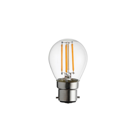 B22 LED Filament Golf Clear Glass