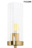 MOOSEE lampa ścienna TORCH złota