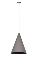 VESUVIO taupe/czarny S