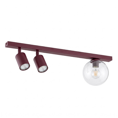 BASTER 3 BURGUNDY TRANSPARENT