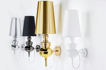 MOOSEE lampa ścienna QUEEN WALL 23 chromowana