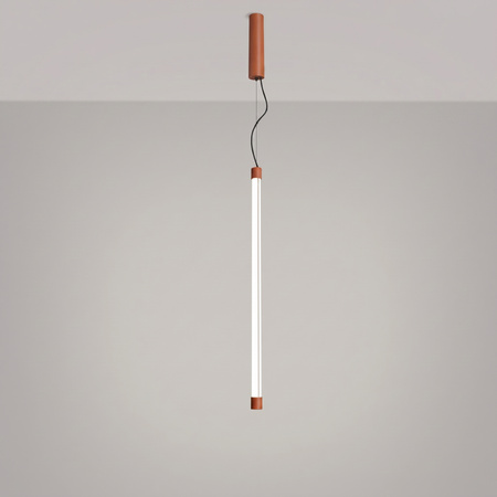 Lampa wisząca TRANG 75 ochra czerwona LED 4000K