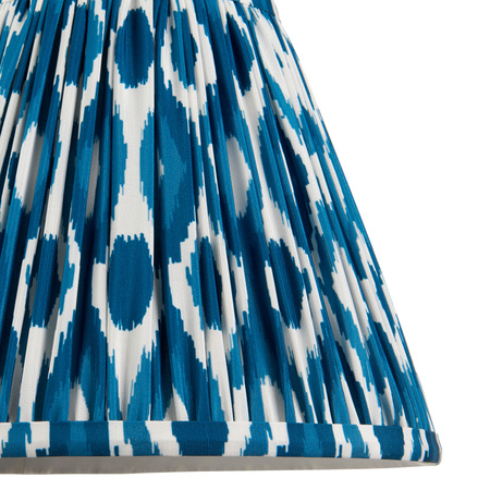 Ikat Shade Marlin Blue Fabric 185x125x250mm