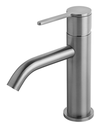 Bateria umywalkowa stojąca (clickclack)-Emmevi Rubinetterie/Filo inox