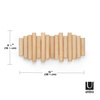 UMBRA wieszak na ubrania PICKET RAIL naturalny