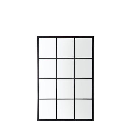 Lustro ogrodowe Darland, czarne, 1200 x 800 mm
